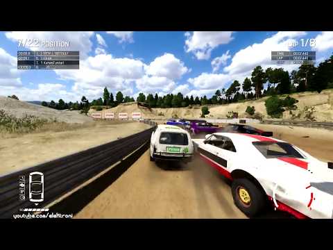 Next Car Game: Wreckfest - Multiplayer gameplay part 2