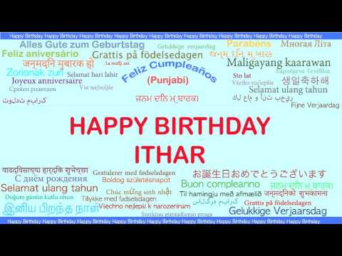 Ithar   Languages Idiomas - Happy Birthday