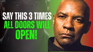 Speak These Words & See God Move MIGHTILY in Your Life | Denzel Washington Motivation