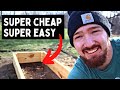 How To Build A Raised Garden Bed | Cheap And Easy