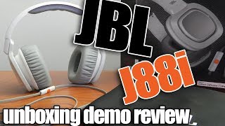 Video thumbnail for JBL J88i Headphones Unboxing and Review by Chris Flash