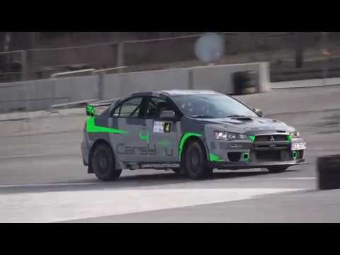 Bobak Przemysław - Mitsubishi EVO X - SuperOES 2 Runda  Tor Kielce 23-02-2019