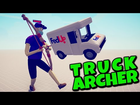 DELIVERY TRUCK ARCHER vs EVERY FACTION - Totally Accurate Battle Simulator TABS