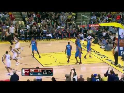 Nate Robinson SHATTERS Reggie Jackson's ankles (Jan 27, 2012)