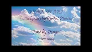 Work of Art with lyrics by Rachel Platten(Jane by Design)