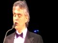 7. Andrea Bocelli - Vieni sul mar (Live, Armenia, Yerevan 22.04.2012)