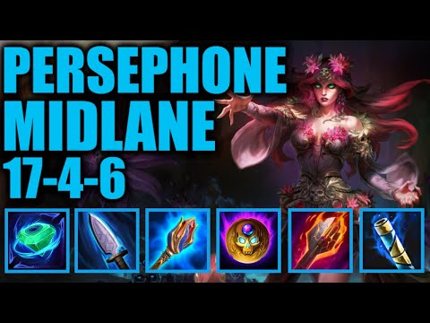 This Build Does Inane Damage, Persephone Midlane - Smite Masters Conquest