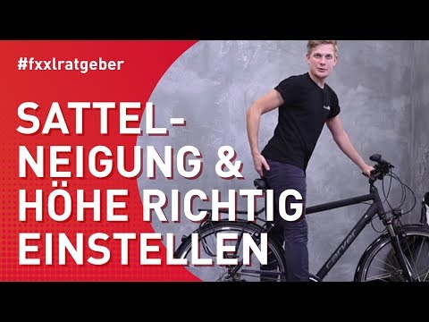 Adjust your bicycle saddle correctly: Height & tilt in the perfect position