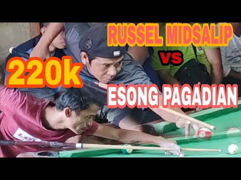 MONEY GAME 220K ESONG PAGADIAN VS RUSSEL MIDSALIP ROTATION GAME BILLIARD PHILIPPINES