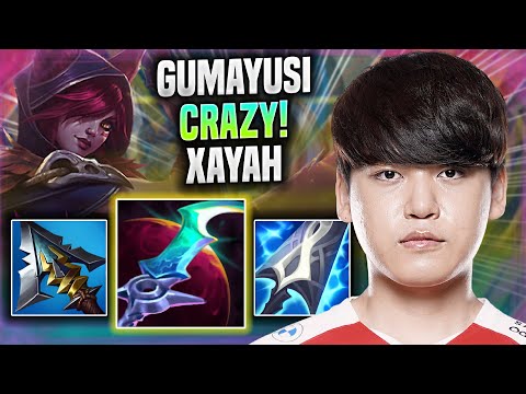 GUMAYUSI CRAZY XAYAH GAME IN KR SOLOQ! - T1 Gumayusi Plays Xayah ADC vs Ezreal!