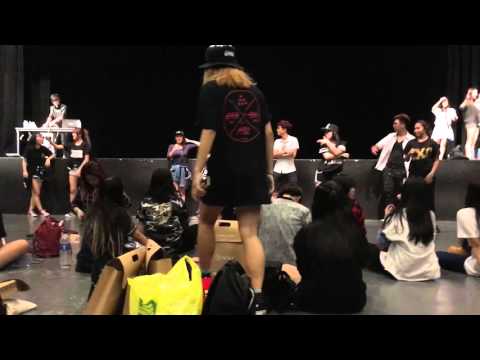 151226 AOA Heart Attack/BROWN EYED GIRLS Abracadabra/SUPER JUNIOR Bonamana - Kpop Dance Off at Scape