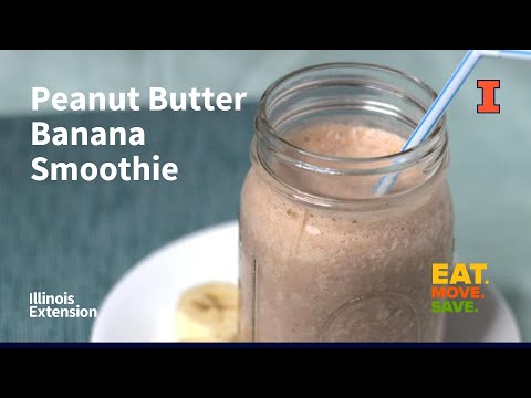 Peanut Butter Banana Smoothie
