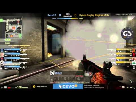 CEVO-Open CS:GO Season 4 Playoffs: RaZe 3D vs. FACED - LB Finals on de_train