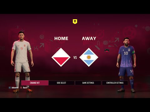 FIFA 23 - Argentina Vs Poland - FIFA World Cup 2022 Qatar | Match - 3 | 4K game play | #fifa23