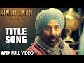 Singh Saab The Great Title Song Full Video Sunny Deol Latest Bollywood Movie 2013