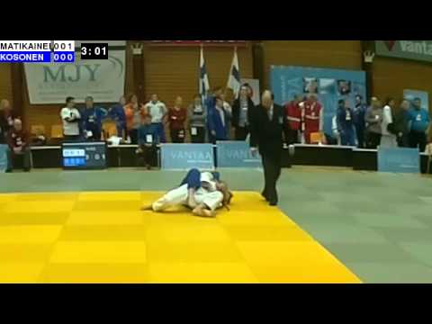 Judon SM 2015: N-63: MATIKAINEN - KOSONEN