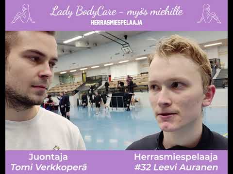 Herrasmiespelaaja #32 Leevi Auranen – Karhut 4.12.2019 | Lady BodyCare - myös miehille