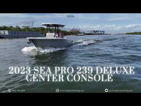 2023 Sea Pro 239 Center Console Video
