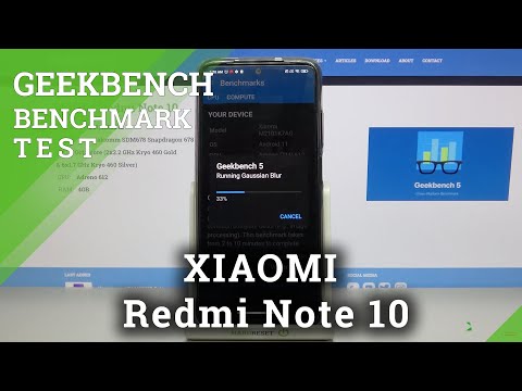 Xiaomi Redmi Note 10 - Geekbench 5 - GPU Benchmark - Vulkan Test - MediaTek Dimensity 820 - Result
