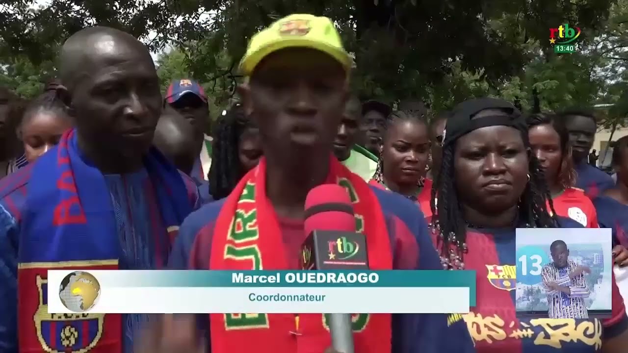 Faso Mêbo: Les supporters de Barcelone et les vendeurs d’agrégats offrent du ciment et des agregats