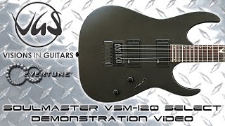 Video thumbnail for VGS Soulmaster VSM-120 with EverTune - Demo video by Alien Soundworks