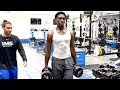 Eric Dailey Jr Nike Hoop Summit Pre Draft Work IMG 6 8 Point Forward Training On Court Action