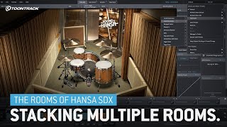 Video thumbnail for Stacking Multiple Rooms – The Rooms of Hansa SDX by Toontrack
