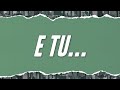 Claudio Baglioni - E tu... (Testo)
