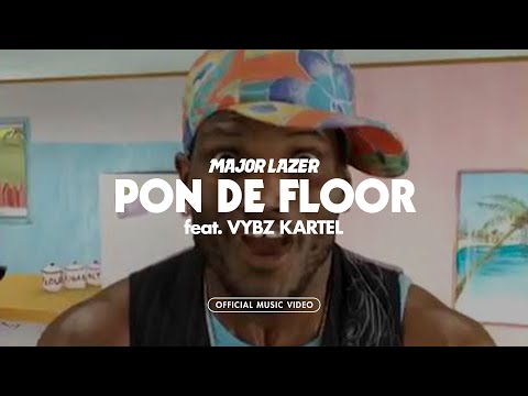 Major Lazer - Pon De Floor (Feat. Vybz Kartel) [Official Music Video]