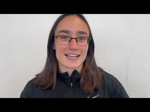 Alyson Bell on her first track action of 2024 at Aberdeen