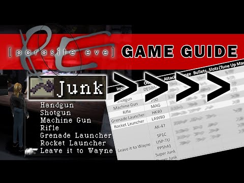 Junk Farming For Ultimate Weapons! | Game Guide | Parasite Eve | PS1