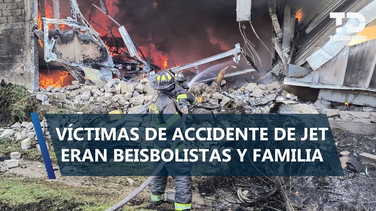 Víctimas de desplome de avioneta en Toluca eran beisbolistas y familia; ganaron temporada días antes