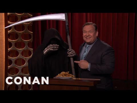 Andy Richter Refuses To Give Up French Fries | CONAN on TBS