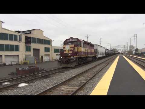 Wisconsin Central 3018 on Home Rails 4/28/13 (HD)