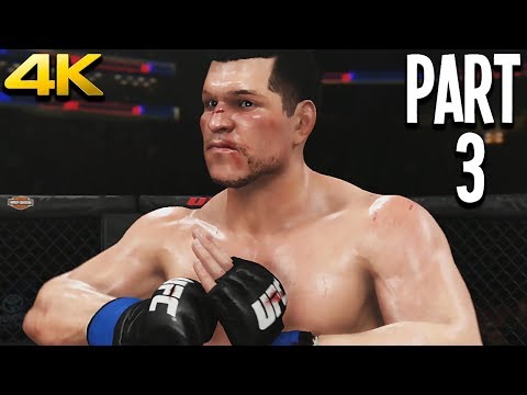 UFC 3 GAMEPLAY WALKTHROUGH CAREER MODE PART 3 - UFC Debut (Xbox One X 4K)