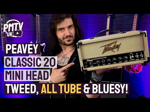 Peavey Classic 20 Mini Head! - That Huge, All Tube Tweed Tone, But BITESIZED!