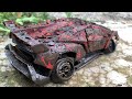 Restoration Old Lamborghini Veneno double horses Toy | Restoring Cars model