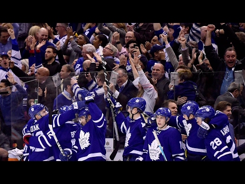 Maple Leafs take wild one over Penguins to clinch playoff berth