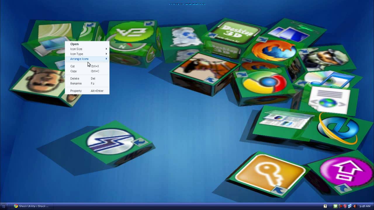 Shock Desktop 3D - 3D Desktop for Windows