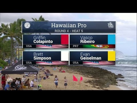 2016 Hawaiian Pro Round 4 Heat 5