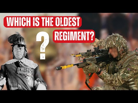 The Incredible Story of the British Army's Oldest Regiment...Do you know which regiment it is?