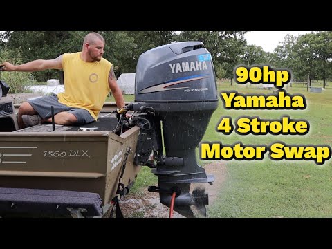 Yamaha Outboard Motor Swap G3 Boat | The Need For Speed