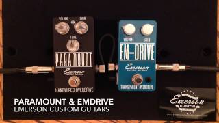 Paramount and Em Drive - Emerson Custom Guitars