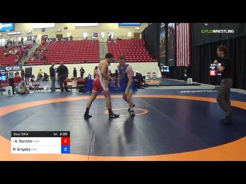 2018 Marine Corps US Open/Senior Men's Greco-Roman 72 Rnd Of 16 - Alejandro Sancho (NYAC) Vs. Patr