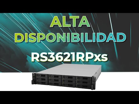 Servidor NAS para alta disponibilidad - Synology RS3621RPxs+