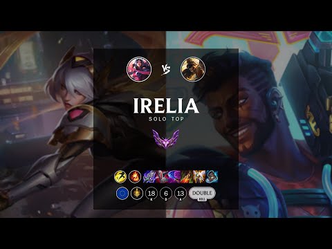 Irelia Top vs Akshan - EUW Master Patch 12.8