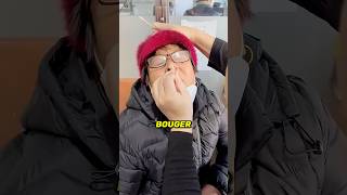 Je ne m'attendais pas à ce qui est sorti de son nez 😮‼️ #shorts