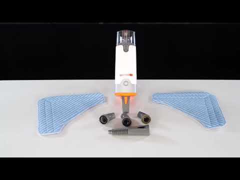 Миниатюра изображения товара Пароочиститель Endever Odyssey Q-621 (белый/оранжевый)