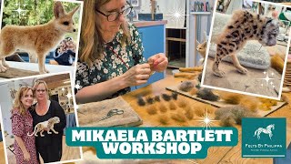A whole week with a NEEDLE FELTING MASTER! The workshop finally arrived!