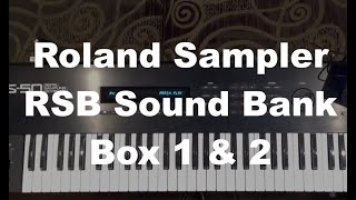 Video thumbnail for Roland S-50 RSB Sound Library - Box 1 & 2 by Johnny Morgan Synth Dreams